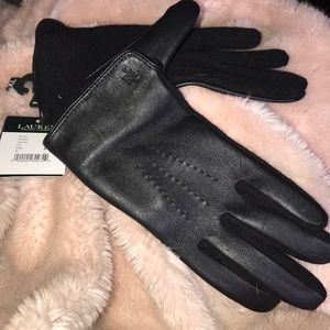 NWT Ralph Lauren Touch Glove Leather & Wool XL